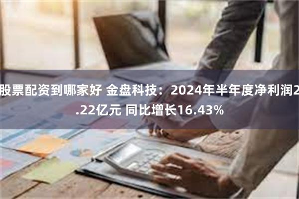 股票配资到哪家好 金盘科技：2024年半年度净利润2.22亿